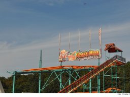 Fotos des Aufbaus des Ingolstädter Herbstvolksfestes 2024