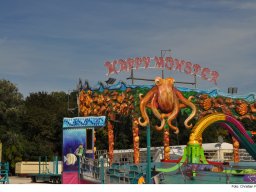 Fotos des Aufbaus des Ingolstädter Herbstvolksfestes 2024