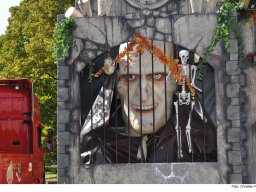 Fotos des Aufbaus des Ingolstädter Herbstvolksfestes 2024