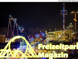 Fotos des Hamburger Winterdoms 2024