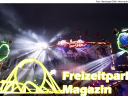 Fotos des Hamburger Winterdoms 2024