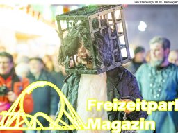 Fotos des Hamburger Winterdoms 2024