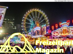 Fotos des Hamburger Winterdoms 2024