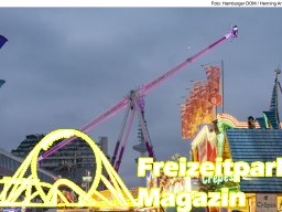 Fotos des Hamburger Winterdoms 2024