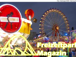 Fotos des Hamburger Winterdoms 2024