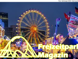 Fotos des Hamburger Winterdoms 2024