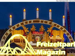 Fotos des Hamburger Winterdoms 2024