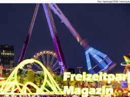 Fotos des Hamburger Winterdoms 2024