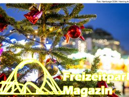 Fotos des Hamburger Winterdoms 2024