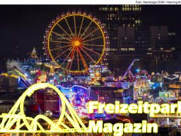 Fotos des Hamburger Winterdoms 2024