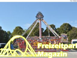 Aufbau des Ingolstädter Herbstvolksfestes 2025