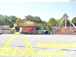 Aufbau des Ingolstädter Herbstvolksfestes 2025