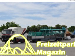 Fotos vom Aufbau des Ingolstädter Pfingstvolksfestes 2025