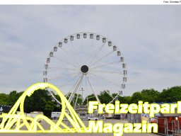 Fotos vom Aufbau des Ingolstädter Pfingstvolksfestes 2025