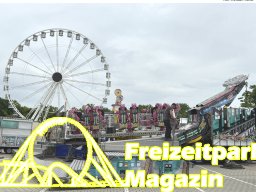 Weitere Fotos vom Aufbau des Ingolstädter Pfingstvolksfestes 2025
