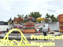 Weitere Fotos vom Aufbau des Ingolstädter Pfingstvolksfestes 2025